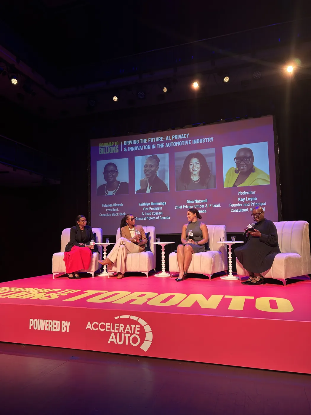 On stage at Roadmap to Billions Toronto 2025